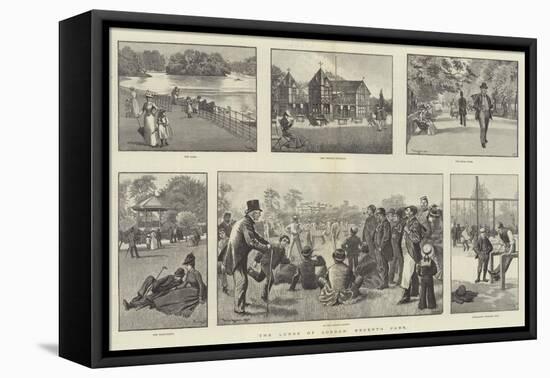 The Lungs of London, Regent's Park-William Douglas Almond-Framed Premier Image Canvas