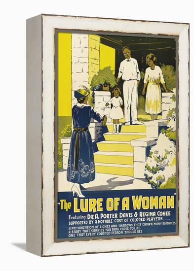 The Lure of a Women-null-Framed Stretched Canvas