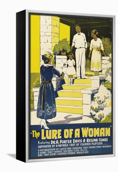 The Lure of a Women-null-Framed Stretched Canvas