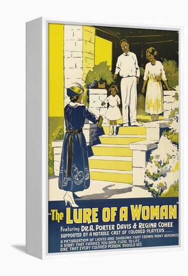 The Lure of a Women-null-Framed Stretched Canvas