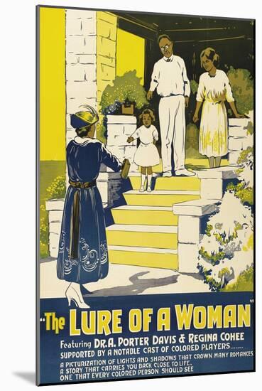The Lure of a Women-null-Mounted Art Print