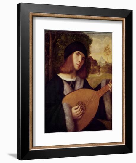 The Lute Player-Giovanni de Busi Cariani-Framed Giclee Print