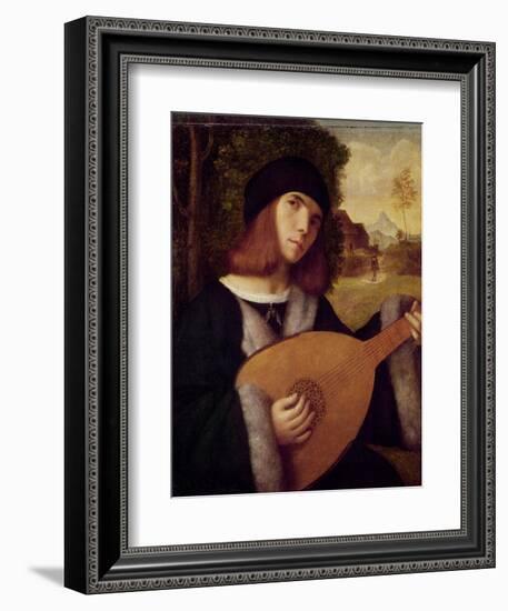 The Lute Player-Giovanni de Busi Cariani-Framed Giclee Print