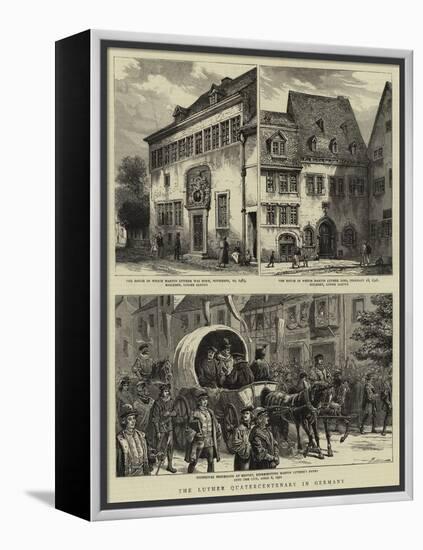 The Luther Quatercentenary in Germany-null-Framed Premier Image Canvas