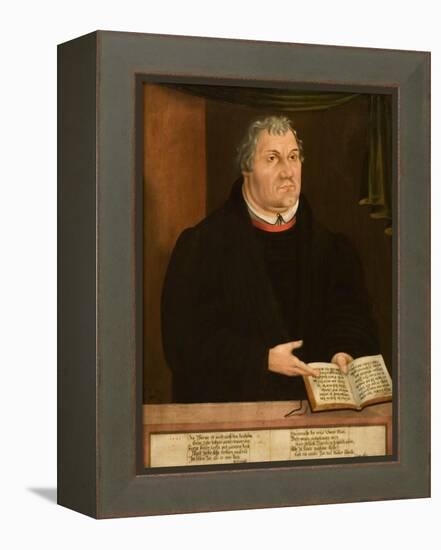 The Luther Shrine, Triptych, 1572-Veit Thiem-Framed Premier Image Canvas