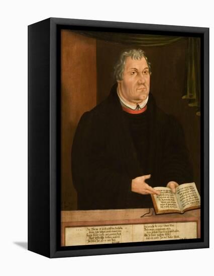 The Luther Shrine, Triptych, 1572-Veit Thiem-Framed Premier Image Canvas