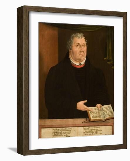 The Luther Shrine, Triptych, 1572-Veit Thiem-Framed Giclee Print