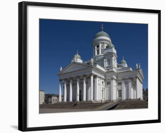 The Lutheran Cathedral, Senate Square, Helsinki, Finland, Scandinavia, Europe-James Emmerson-Framed Photographic Print