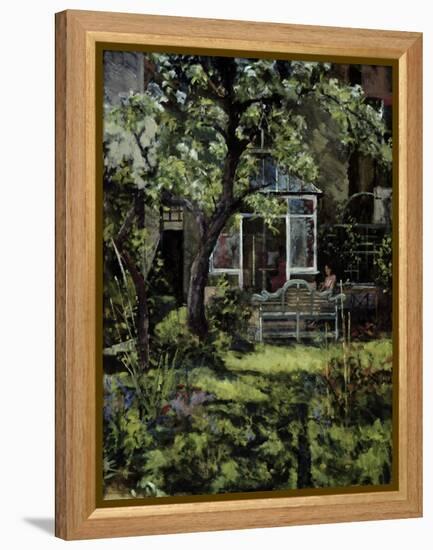 The Lutyens Bench, 2002-Christopher Glanville-Framed Premier Image Canvas