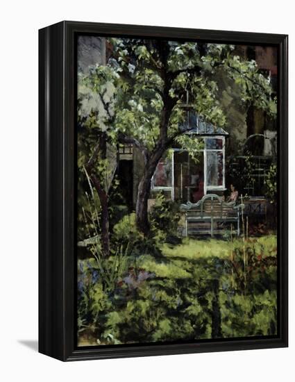 The Lutyens Bench, 2002-Christopher Glanville-Framed Premier Image Canvas