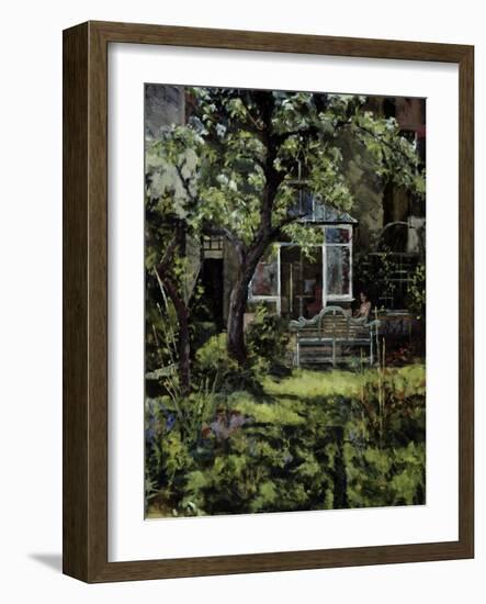 The Lutyens Bench, 2002-Christopher Glanville-Framed Giclee Print