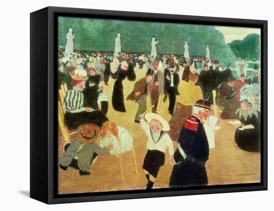 The Luxembourg Gardens, 1895-F?lix Vallotton-Framed Premier Image Canvas