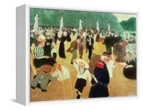 The Luxembourg Gardens, 1895-F?lix Vallotton-Framed Premier Image Canvas