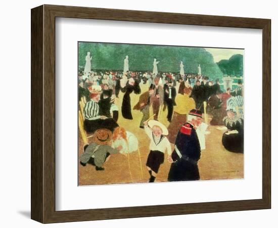 The Luxembourg Gardens, 1895-F?lix Vallotton-Framed Giclee Print