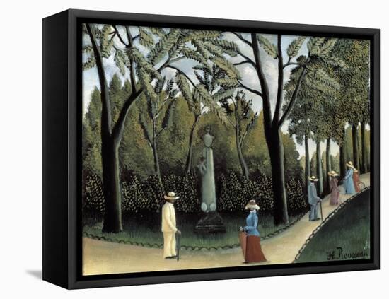 The Luxembourg Gardens, Monument to Chopin, 1909-Henri Rousseau-Framed Premier Image Canvas
