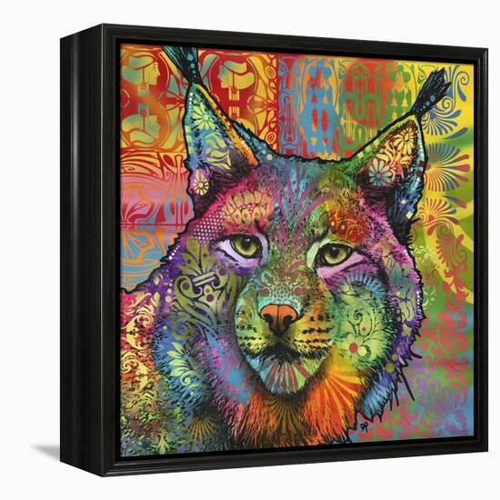 The Lynx, Big Cats, Animals, Colorful, Pop Art, Stencils-Russo Dean-Framed Premier Image Canvas