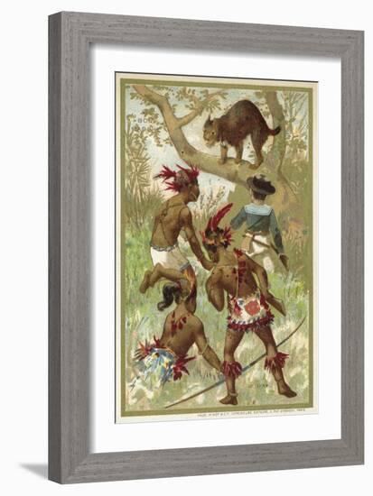 The Lynx-null-Framed Giclee Print