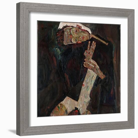 The Lyricist, 1911-Egon Schiele-Framed Giclee Print