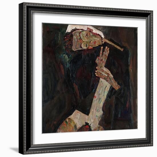 The Lyricist, 1911-Egon Schiele-Framed Giclee Print