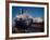 The M.E. Lombardi Docked Next to Esso Oil Tanker Little Rock at Shipyards-Dmitri Kessel-Framed Premium Photographic Print