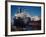 The M.E. Lombardi Docked Next to Esso Oil Tanker Little Rock at Shipyards-Dmitri Kessel-Framed Premium Photographic Print