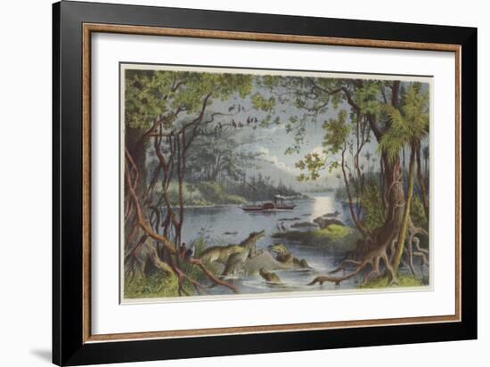The Ma-Robert on the River Zambesi-null-Framed Giclee Print