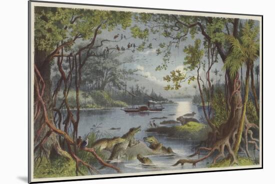 The Ma-Robert on the River Zambesi-null-Mounted Giclee Print