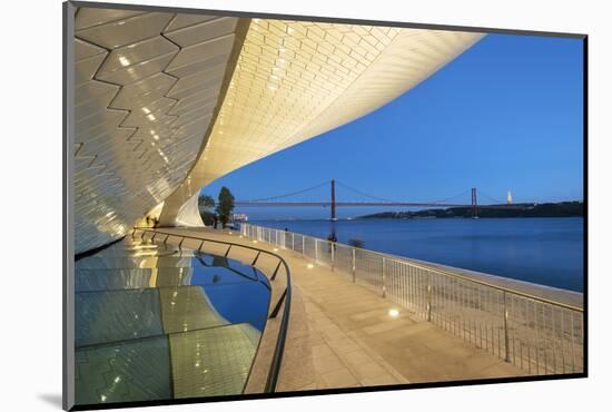 The MAAT (Museum of Art, Architecture and Technology), bordering the Tagus river, was designed by B-Mauricio Abreu-Mounted Photographic Print