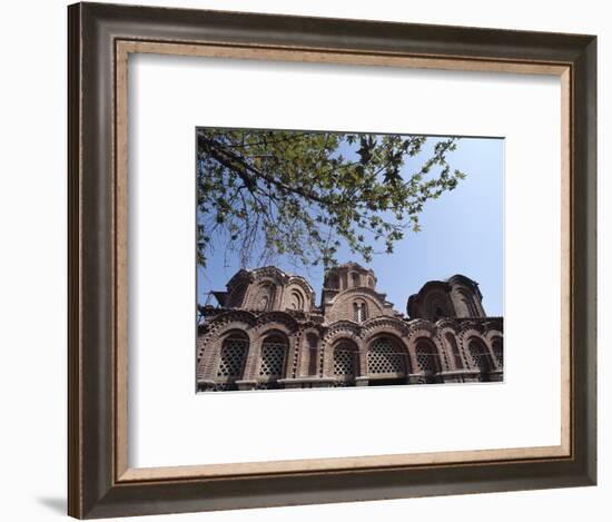 The Macedonian style Byzantine church of St Catherine, Thessaloniki, Greece-Werner Forman-Framed Photographic Print