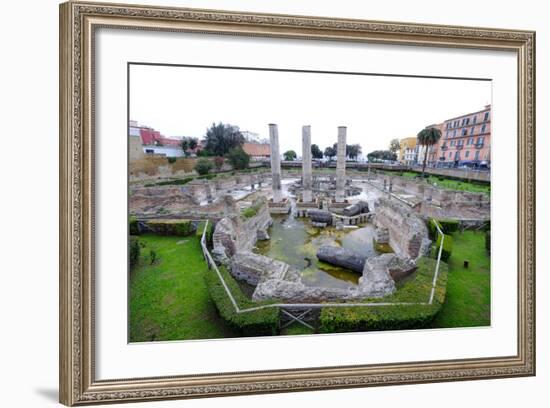 The Macellum of Pozzuoli, Pozzuoli, Naples-Carlo Morucchio-Framed Photographic Print