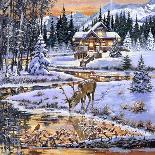 Snowy Cabin-The Macneil Studio-Giclee Print