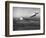 The Macon Approaches an Airfield-null-Framed Photographic Print