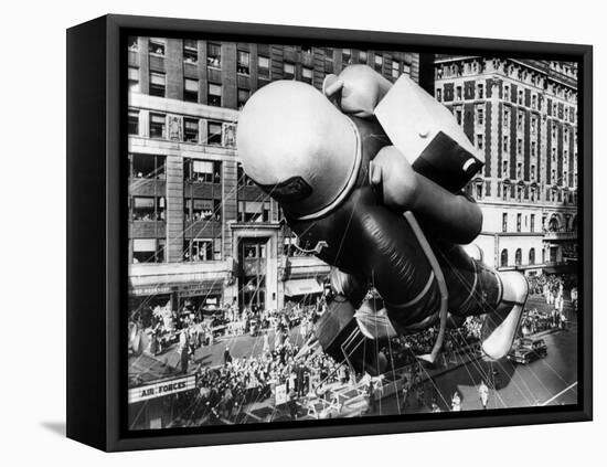 The Macy's Thanksgiving Day Parade, Times Square, New York City, November 27, 1952-null-Framed Stretched Canvas