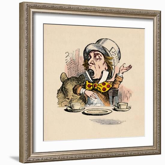 'The Mad Hatter', 1889-John Tenniel-Framed Giclee Print