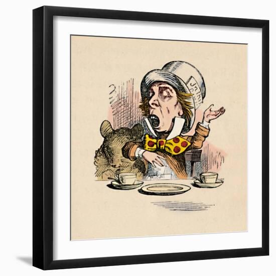 'The Mad Hatter', 1889-John Tenniel-Framed Giclee Print