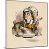 'The Mad Hatter', 1889-John Tenniel-Mounted Giclee Print