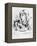 The Mad Hatter, Illustration from Alice's Adventures in Wonderland, by Lewis Carroll, 1865-John Tenniel-Framed Premier Image Canvas