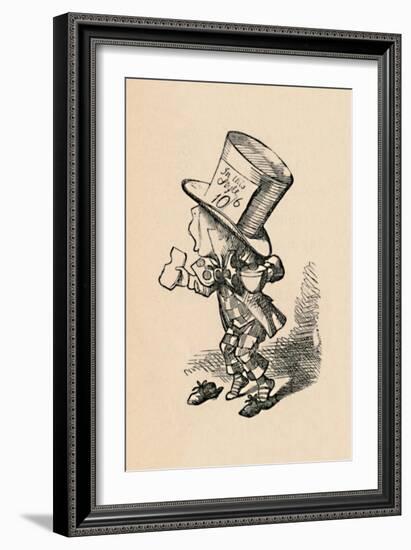 'The Mad Hatter in Court', 1889-John Tenniel-Framed Giclee Print