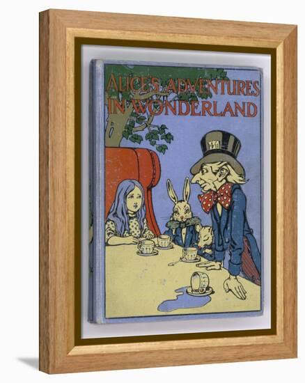 The Mad Hatter's Tea Party is Featured on the Cover of the 1916 Edition Published by Cassell-Cayley Robinson-Framed Premier Image Canvas