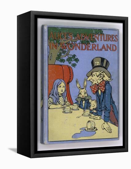 The Mad Hatter's Tea Party is Featured on the Cover of the 1916 Edition Published by Cassell-Cayley Robinson-Framed Premier Image Canvas