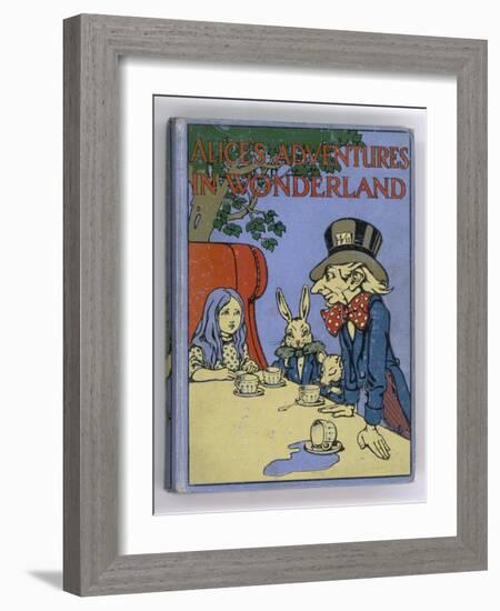 The Mad Hatter's Tea Party is Featured on the Cover of the 1916 Edition Published by Cassell-Cayley Robinson-Framed Photographic Print