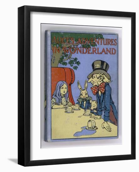 The Mad Hatter's Tea Party is Featured on the Cover of the 1916 Edition Published by Cassell-Cayley Robinson-Framed Photographic Print