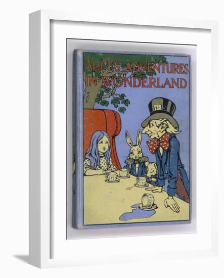 The Mad Hatter's Tea Party is Featured on the Cover of the 1916 Edition Published by Cassell-Cayley Robinson-Framed Photographic Print