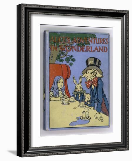 The Mad Hatter's Tea Party is Featured on the Cover of the 1916 Edition Published by Cassell-Cayley Robinson-Framed Photographic Print