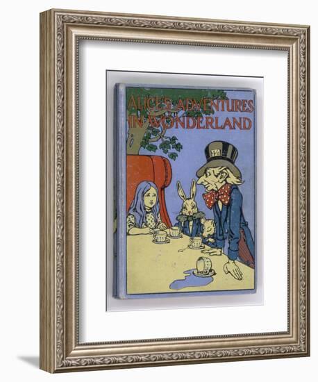 The Mad Hatter's Tea Party is Featured on the Cover of the 1916 Edition Published by Cassell-Cayley Robinson-Framed Photographic Print