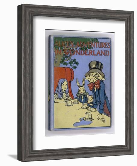 The Mad Hatter's Tea Party is Featured on the Cover of the 1916 Edition Published by Cassell-Cayley Robinson-Framed Photographic Print