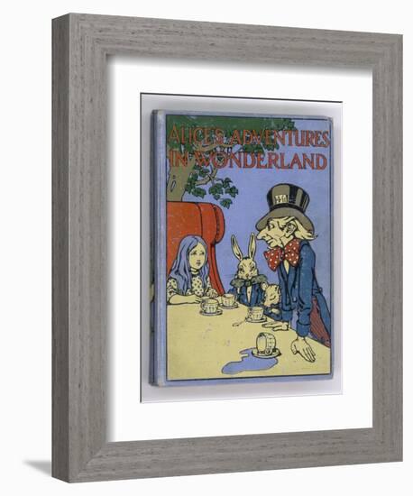 The Mad Hatter's Tea Party is Featured on the Cover of the 1916 Edition Published by Cassell-Cayley Robinson-Framed Photographic Print