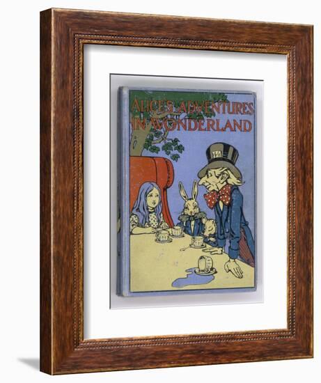 The Mad Hatter's Tea Party is Featured on the Cover of the 1916 Edition Published by Cassell-Cayley Robinson-Framed Photographic Print