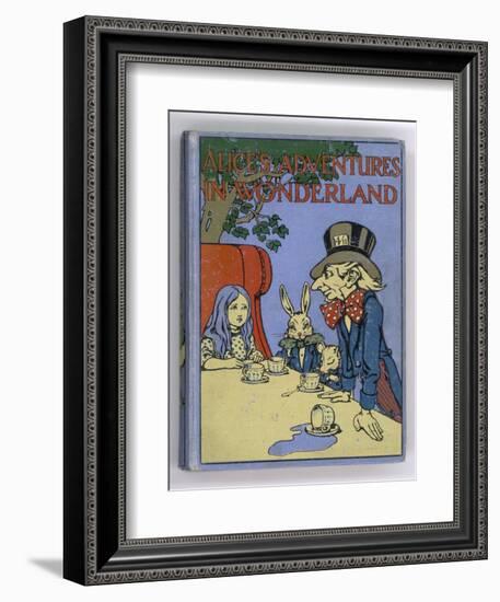 The Mad Hatter's Tea Party is Featured on the Cover of the 1916 Edition Published by Cassell-Cayley Robinson-Framed Photographic Print