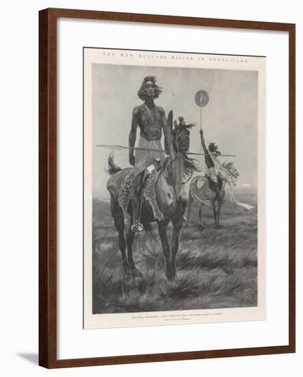 The Mad Mullah's Rising in Somaliland-Richard Caton Woodville II-Framed Giclee Print